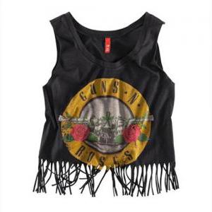 *free ship* Black Cropped Tank with..