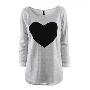 * Ship* Sweet Heart Print T-shirt