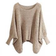 *free ship* sweater with Batwing Sleeves 